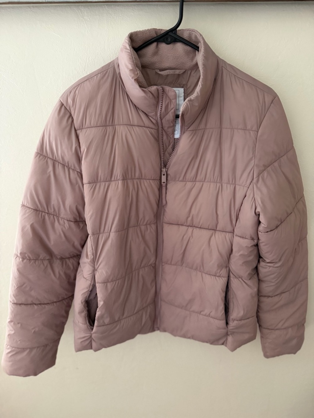 Gap SZ S Women’s Pink Quilted Puffer Jacket